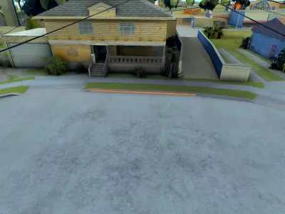 Entire GTA San Andreas Map for Unity Low-poly 3D model