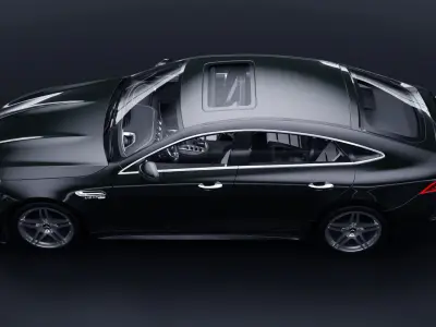 Mercedes GT63s Low-poly 3D model