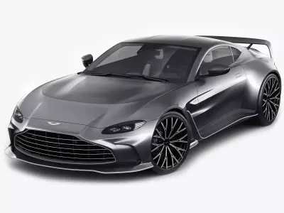  Aston Martin V12 Vantage 2023 3D model