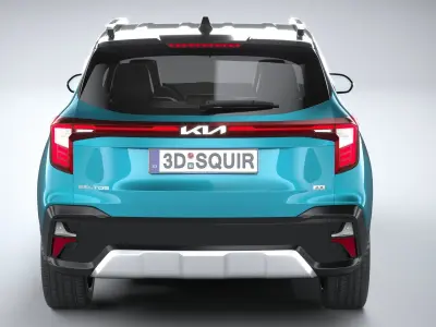 Kia Seltos USA 2024 3D model