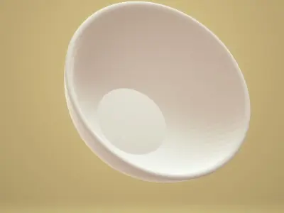 Bowl Rustic and Sturdy Free 3D print model