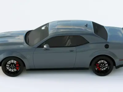 Dodge Challenger SRT Hellcat 2019 3D model