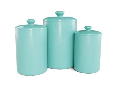 Kitchen Canister Set 13 - Storage 3D model