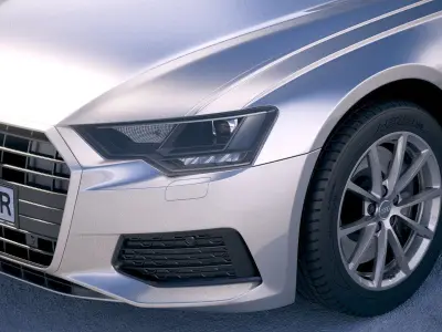 Audi A6 2019 3D model