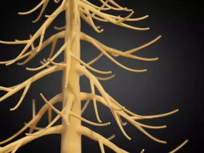 Stylized Christmas Tree Set 11 3D print model