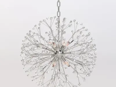 Hudson Dunkirk Detail Chandelier 3D model