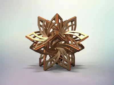 Frabjous Low-poly 3D model