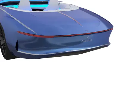 Mercedes Maybach Vision 6 2018 3D model