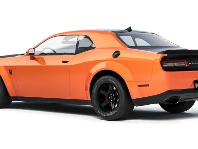 Dodge Challenger SRT Demon 2018 3D model