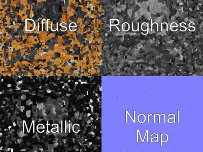 GeoSurvey Pro Terrain-Mapping Vehicle model pack Low-poly 3D model