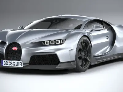 Bugatti Chiron Super Sport 2022 3D model