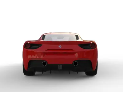 Ferrari Ferrari 488 3D model
