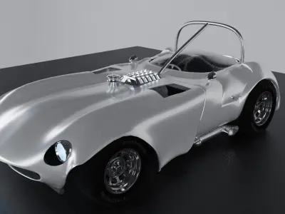 1964 CHEETAH Roadster CRO-SAL Special 3D model