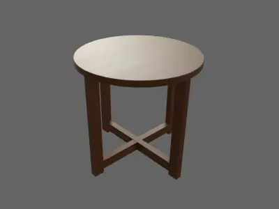 Little Table - Mesinha Low-poly 3D model