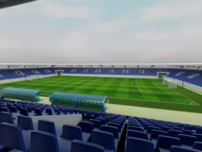 STADIUM HD SOCCER 3D model