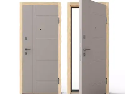 Hevas Door 3D model