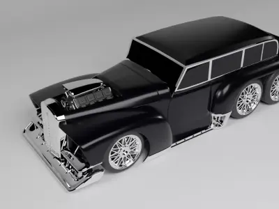 Vintage X6 Custom Build 3D model