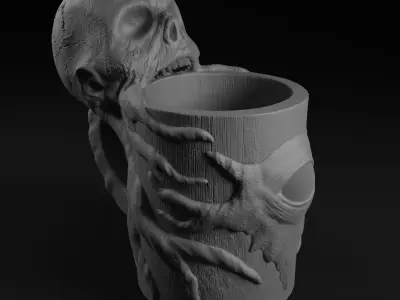 Creature Cup - 3D print 3D print model