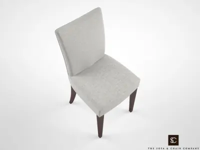 The Sofa and Chair Company Paris Dining Chair 3D model