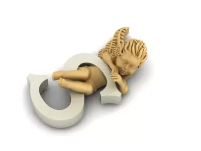 angle s 3D print model