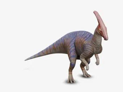 Parasaurolophus 3D model