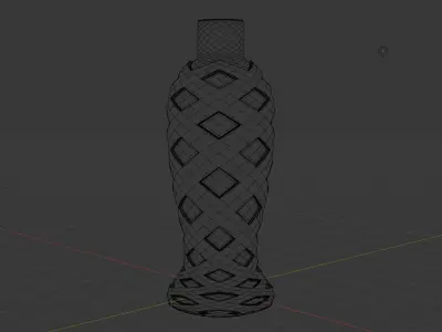 beautiful jar Free low-poly 3D model
