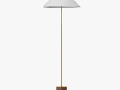 Floor Lamp Low-poly 3D model