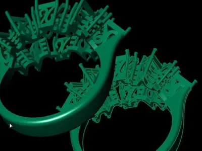jewelry ring5 3D print model
