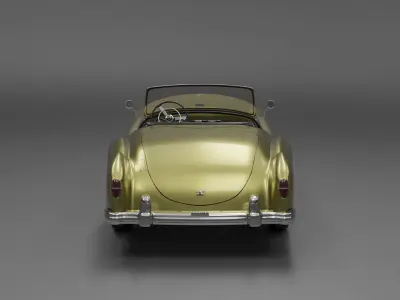 Nash-Healey Roadster 1952 3D model