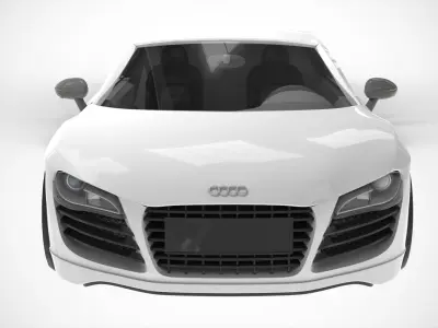 Audi R8 V10 2013 3D model