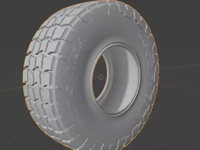 OFF Road Tires 3D model