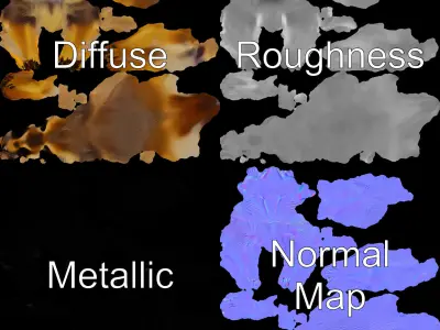 Meerkat Model Pack for CG Rendering and Animation Low-poly 3D model