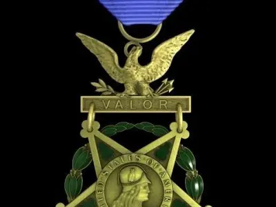 Medal Of Honor US Army 3D model