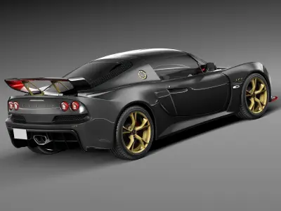 Lotus Exige LF1 2014 3D model