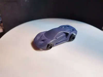 Ford GT HO Slot Car Super G PLus Body 3D print model