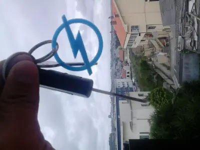 OPEL key chain 3D print model