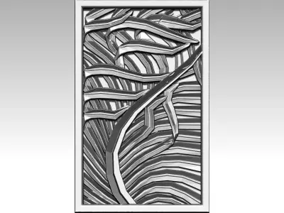 Wall Modern Decor lot of 3 pcs 3D print model