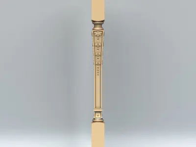 Baluster 011 3D model