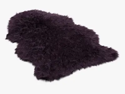 Sheepskin Rug-02 3D model