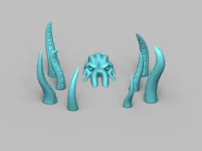 The Kraken - Sea Monster Creative Decoration - STL Printable 3D print model