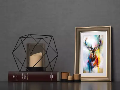 Decorative Set01 3D model