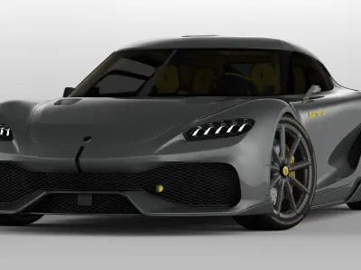 Koenigsegg Gemera 2021 3D model