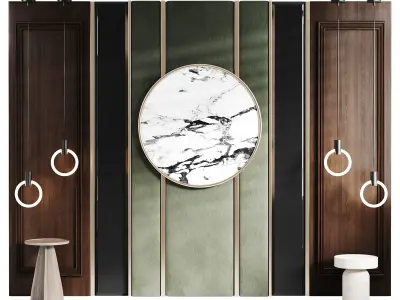 Decorative Wall panel  47 3D model