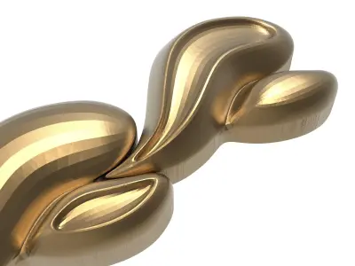  decorative pattern ready for 3D printing 3D model