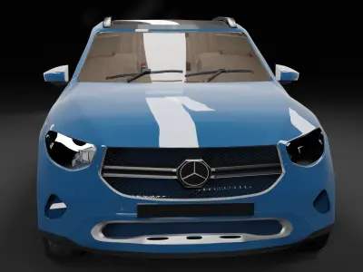 Mercedes Benz GLC  300 3D model