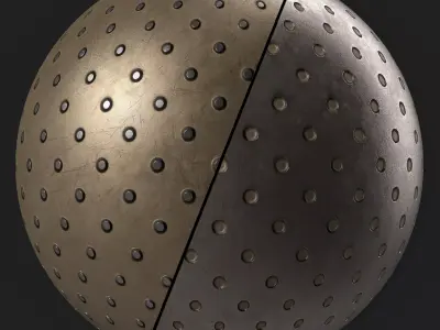 Metal Materials 37- Metal panels By Painting Pbr 4k Sbsar Texture