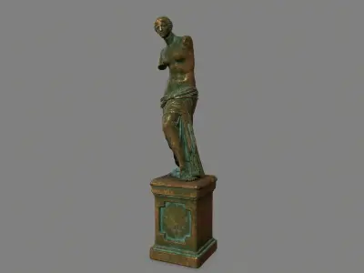 Venus  de  Milo Low-poly 3D model