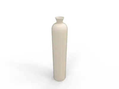 Kimia Tall Ceramic Vase 3D model