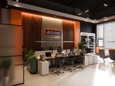 Eclair Cosmetic Office - 3ds Max Corona FBX OBJ 3D model