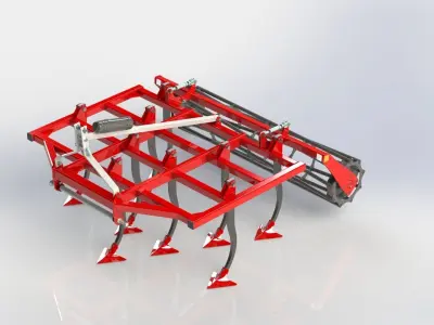 WG 1001 - Landscape  cultivator 150 - 300 3D model